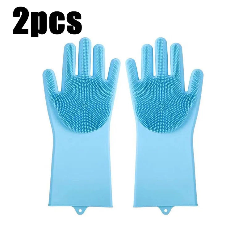 Silicone Scrubber Mitt for Dogs & Cats, Massage Waterproof, Bite-Resistant