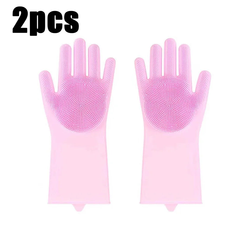 Silicone Scrubber Mitt for Dogs & Cats, Massage Waterproof, Bite-Resistant