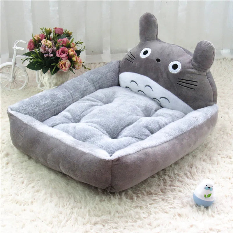 Funny Pet Dog Bed Mats Animal Cartoon Shaped for Large Dogs Cat