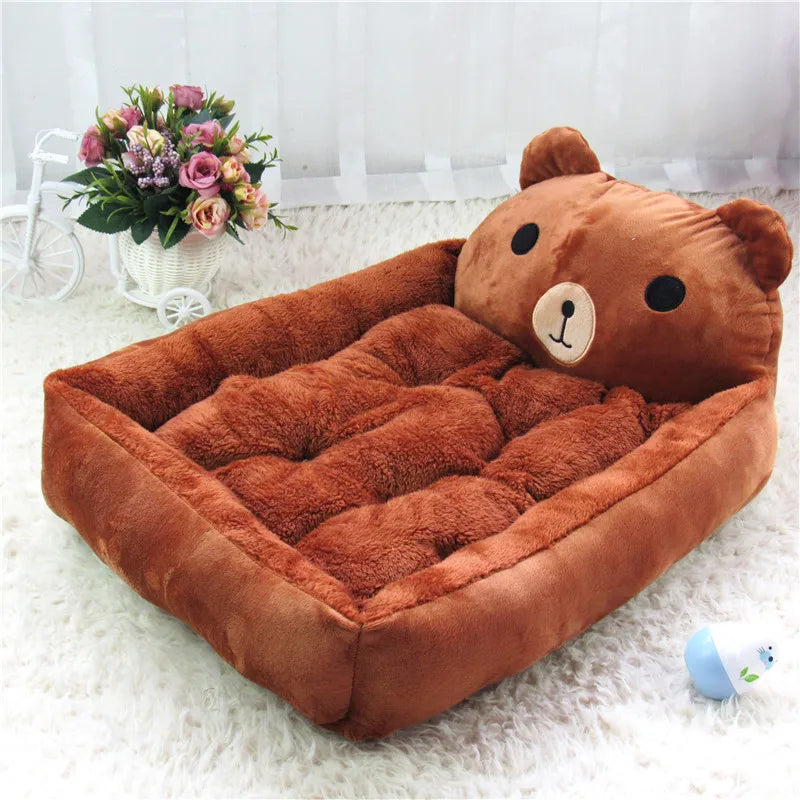 Funny Pet Dog Bed Mats Animal Cartoon Shaped for Large Dogs Cat