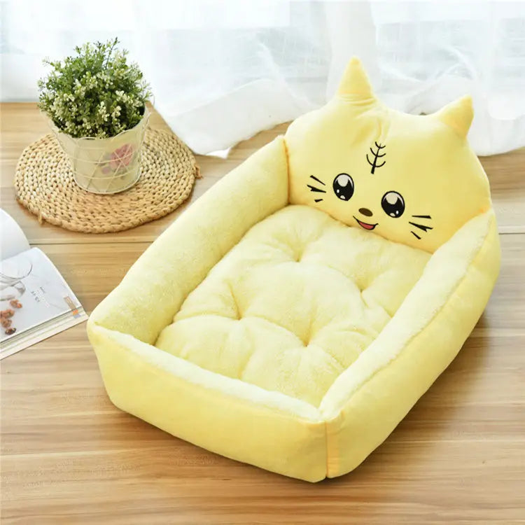Funny Pet Dog Bed Mats Animal Cartoon Shaped for Large Dogs Cat