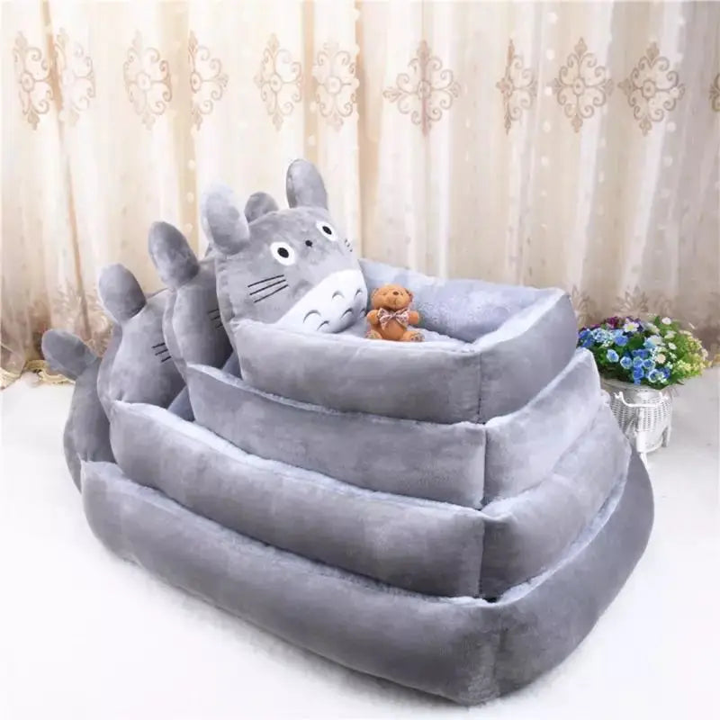 Funny Pet Dog Bed Mats Animal Cartoon Shaped for Large Dogs Cat