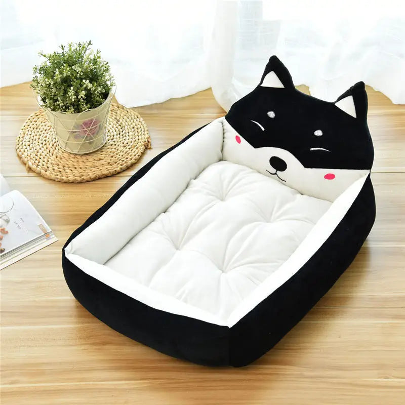 Funny Pet Dog Bed Mats Animal Cartoon Shaped for Large Dogs Cat
