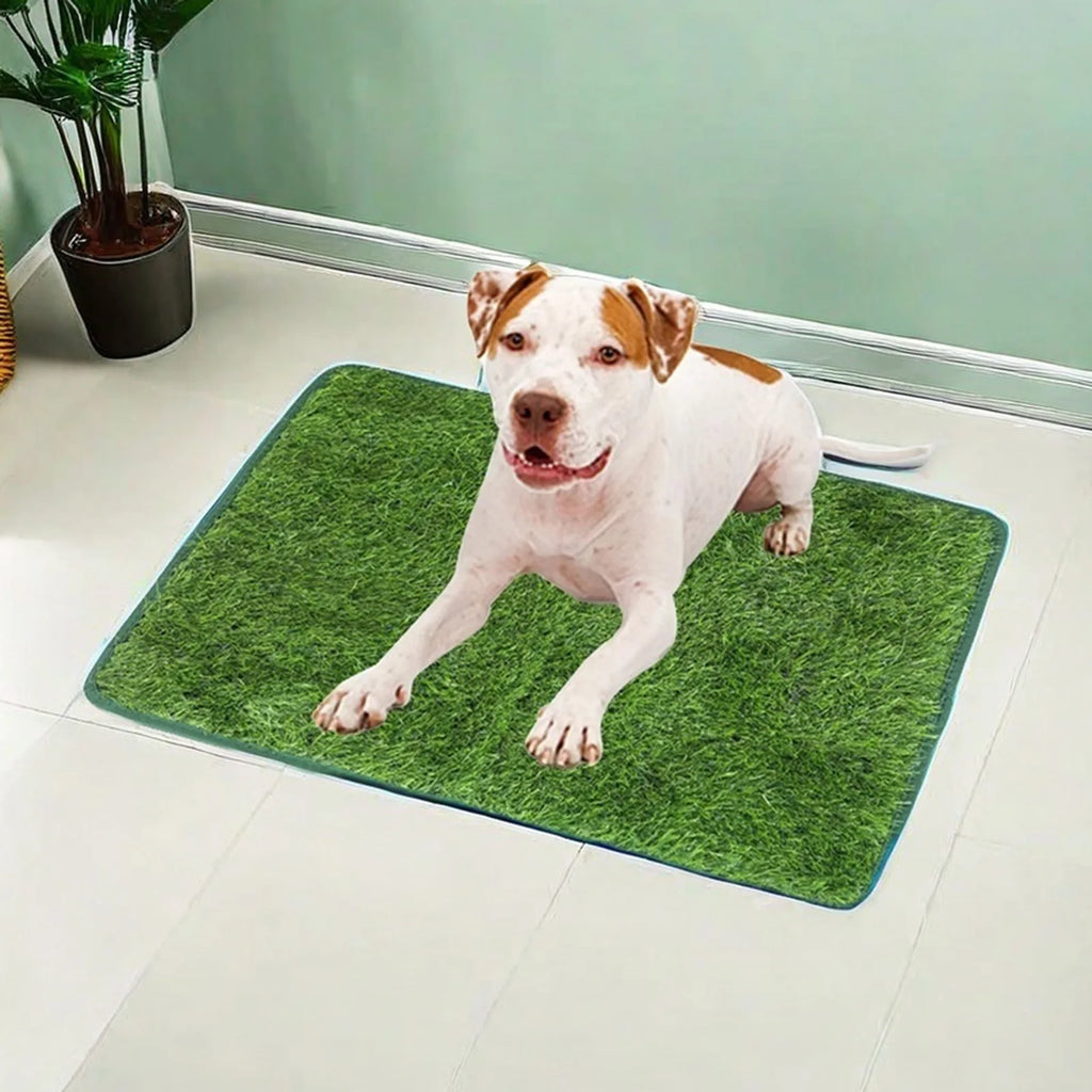 Dog Grass Mat Pee Pad Reusable Strong Absorbency Suitable Potty Train