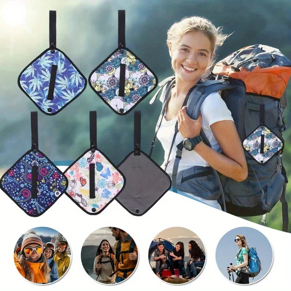 Reusable Camping Toilet Paper Outdoors Pads for Women