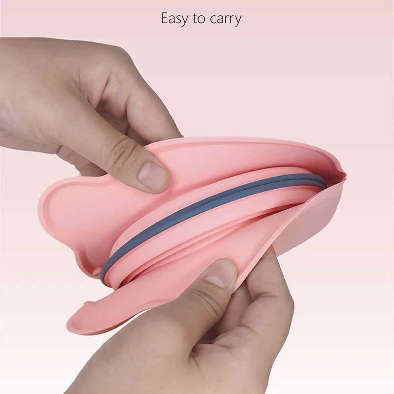 Non-Toxic Folding Portable Pet Travel Feeding Bowl Puppy Cat