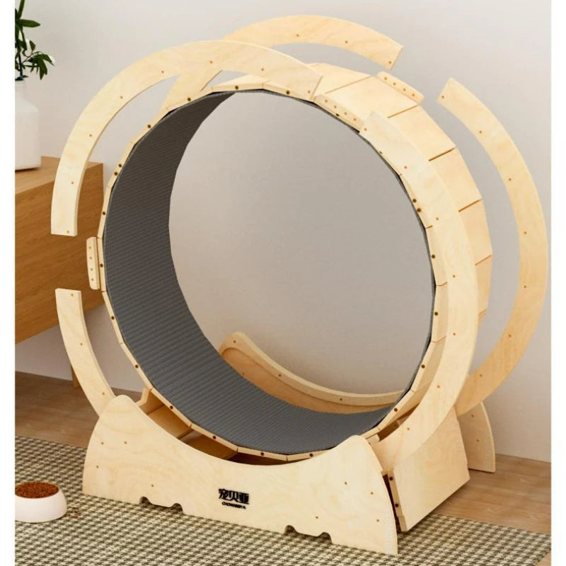 Roller Pet Treadmill Anti-pinch Solid Wood Multi-layer Board Silent