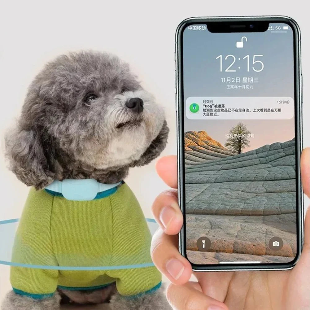 Pet GPS Tracker with Adjustable Collar Locator for Dogs and Cats