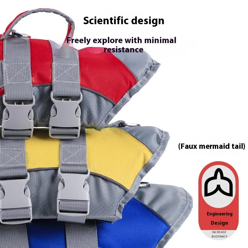 Dog Life Jacket Summer Safety Clothes Swimming Clothes