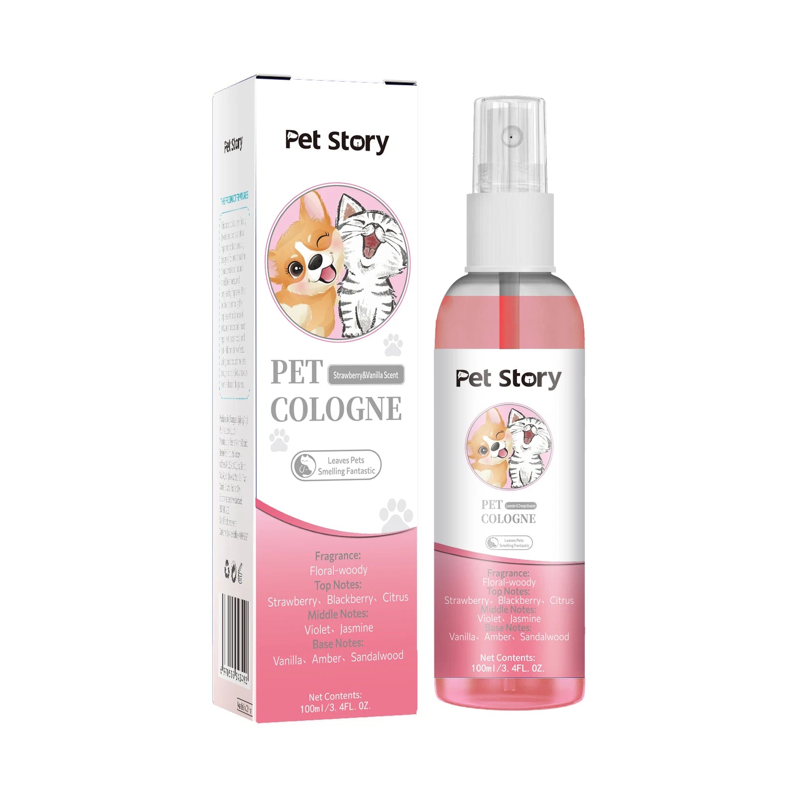 Premium Grooming Spray Perfume For Dogs - Dog Cologne Spray Long Lasting