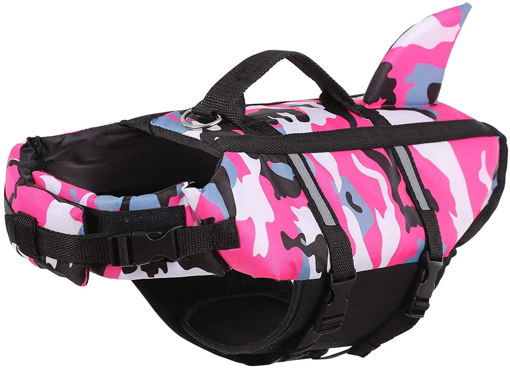 Pet Dog Life Jacket Vest Clothes Life Vest Collar Harness