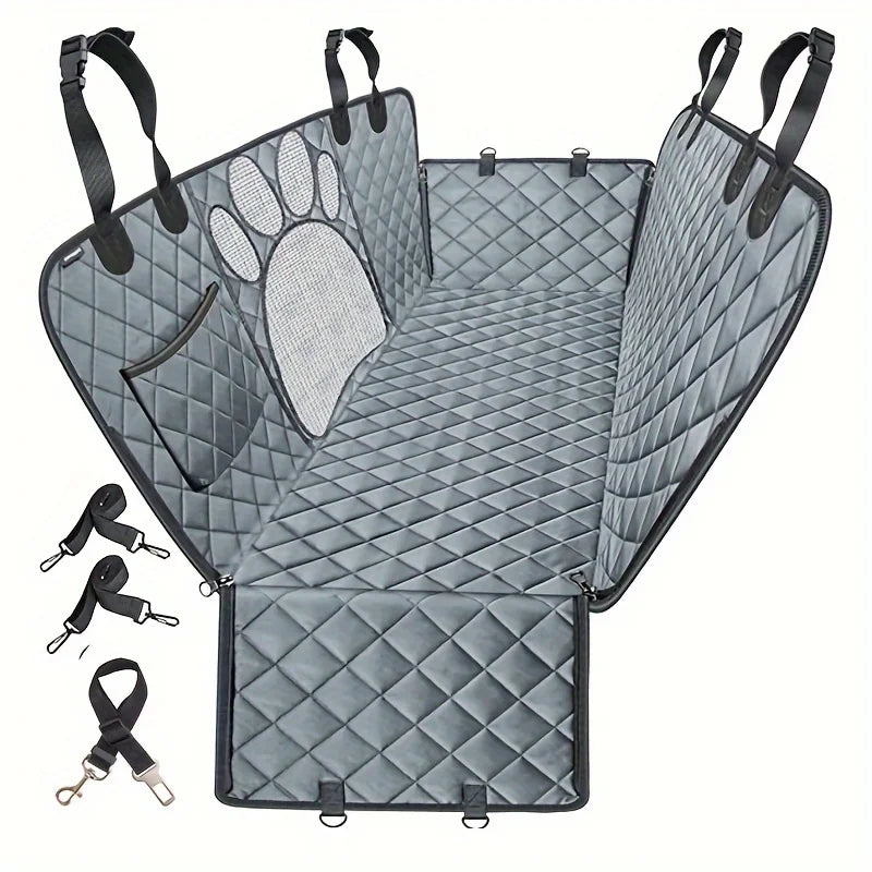 Hammock Heavy Duty Scratch Resistant Anti Slip Soft Pet Rear Seat Cover