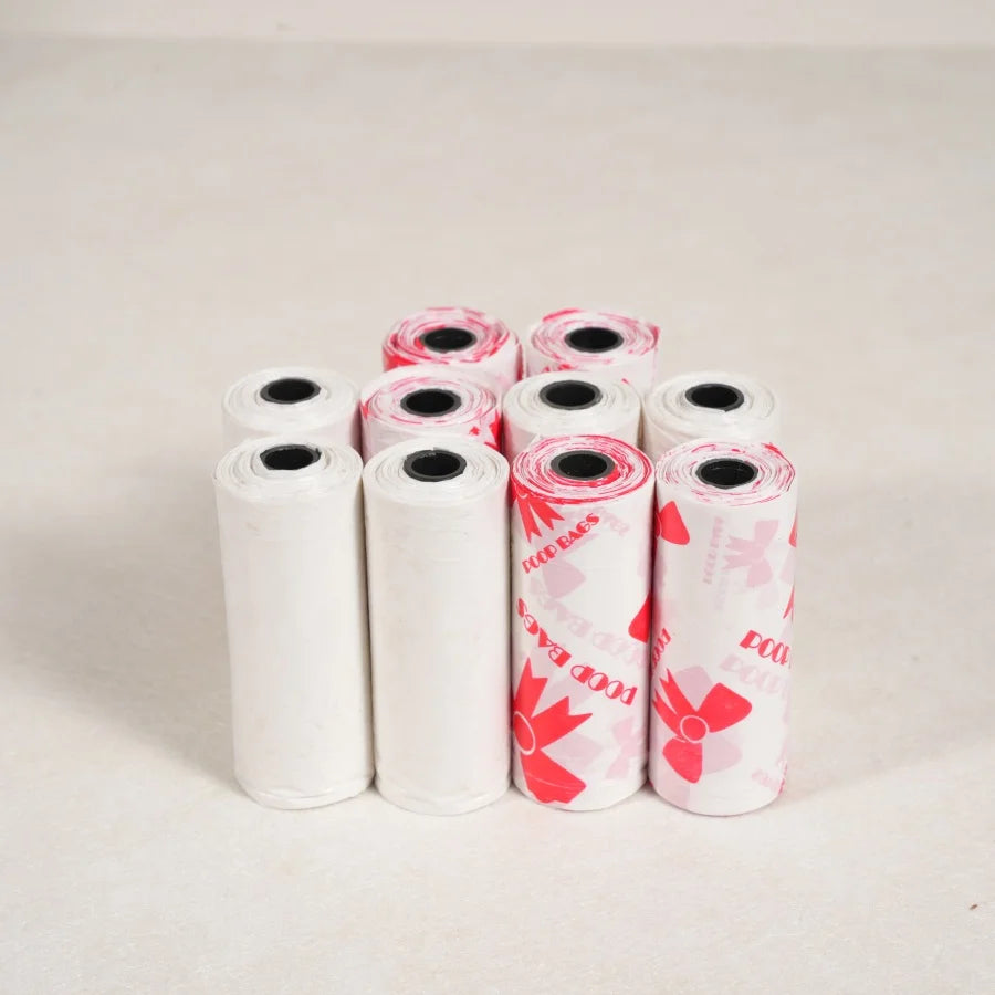 120 Count Extra Thick Leakproof Poop Bags for dogs