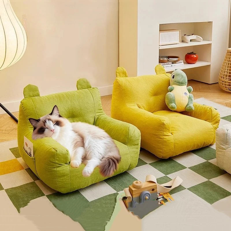 Pet Sofa Bed Side Storage Cat Sleeping Mat Dog Resting House