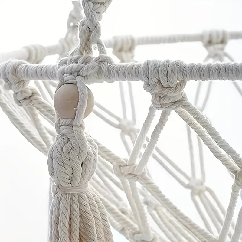 Extra Large Hand-woven Cotton Rope Cat Hammock Fits 2 Cats | 24-hour Shipping
