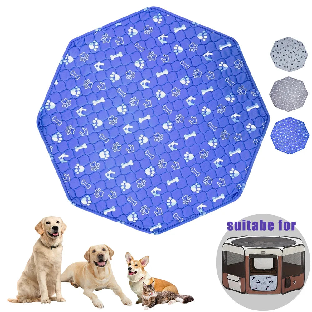 Reusable Dog Pee Pad Cute Print Washable Puppy Training Pad for Cat Dogs