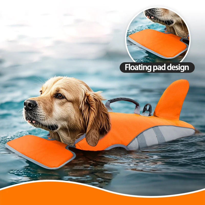 Pet Swimming Life Jacket Safety Vest for Dog Adjustable