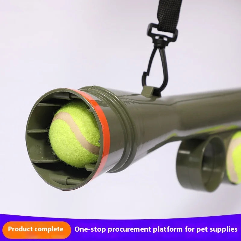 Pet Dog Tennis Training  Shooting Gun Supplies Launcher Outdoor
