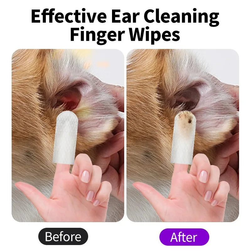 Cat and dog ear cleaning pet products