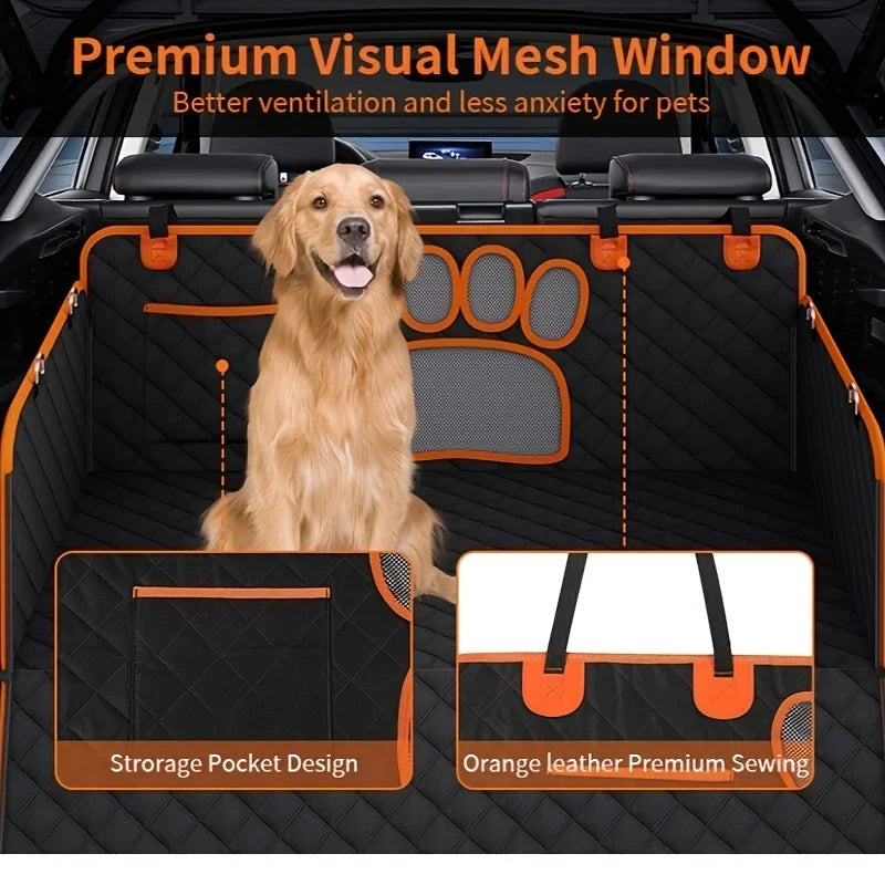 Hammock Heavy Duty Scratch Resistant Anti Slip Soft Pet Rear Seat Cover