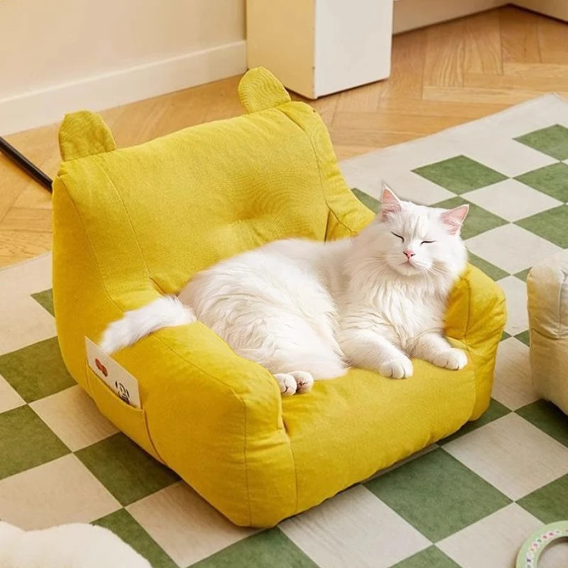 Pet Sofa Bed Side Storage Cat Sleeping Mat Dog Resting House