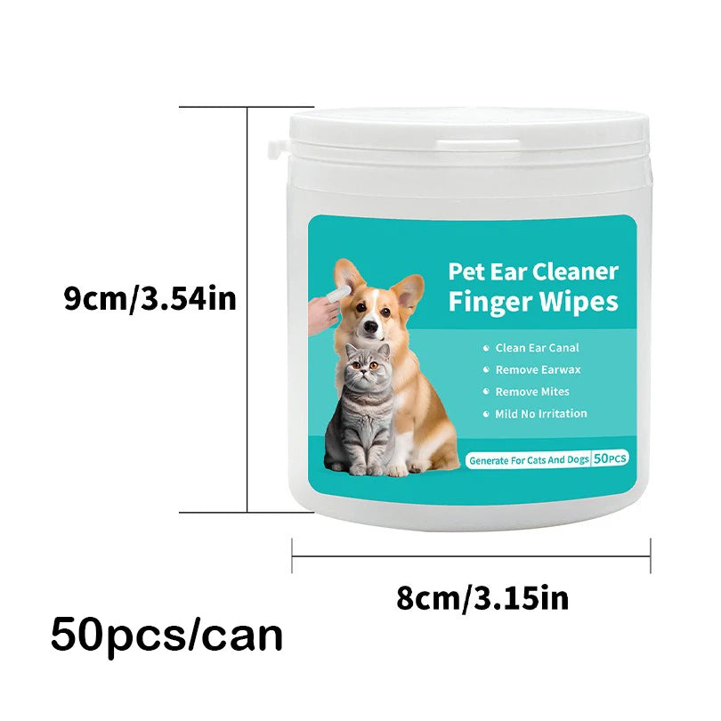 Cat and dog ear cleaning pet products