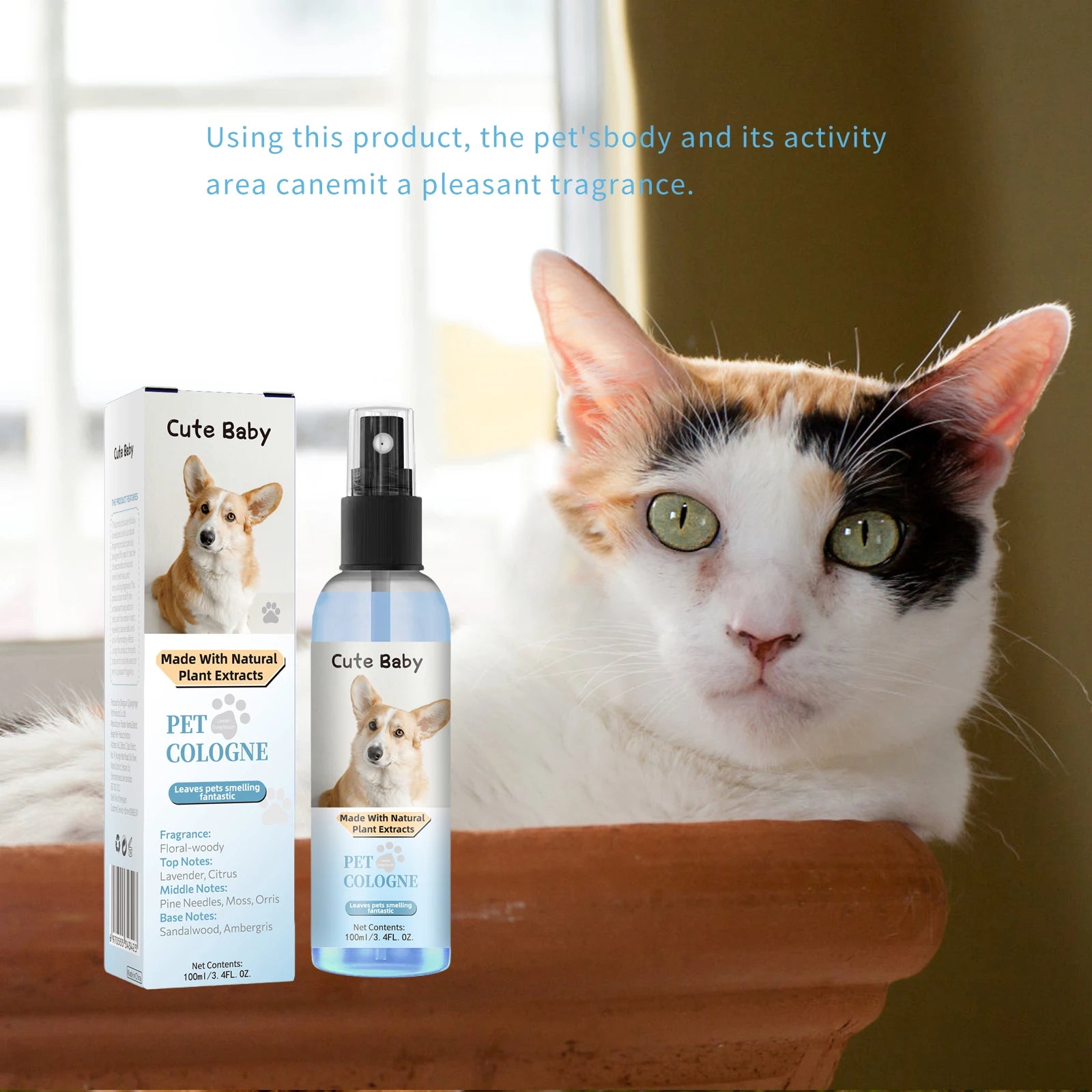 Premium Grooming Spray Perfume For Dogs - Dog Cologne Spray Long Lasting