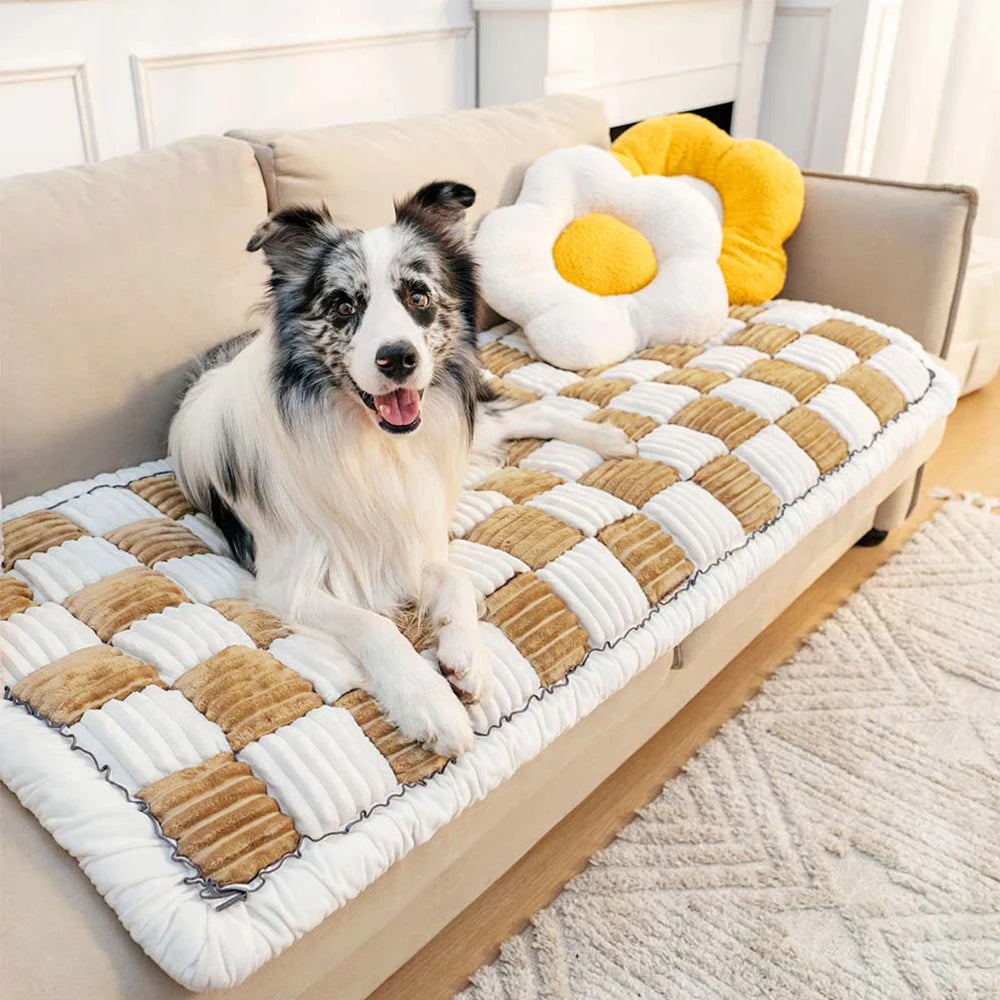 Warm Scratchable Blanket, Anti-slip Washable Cushion
