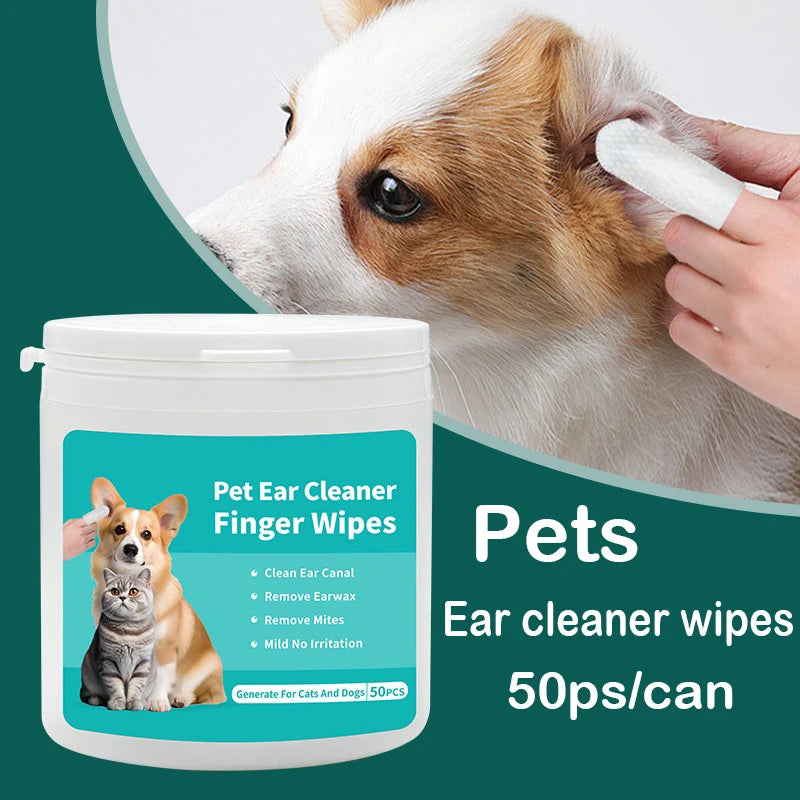 Cat and dog ear cleaning pet products