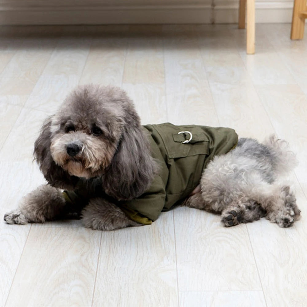 Thicken Hoodie Dog Coat for Small Medium Dogs