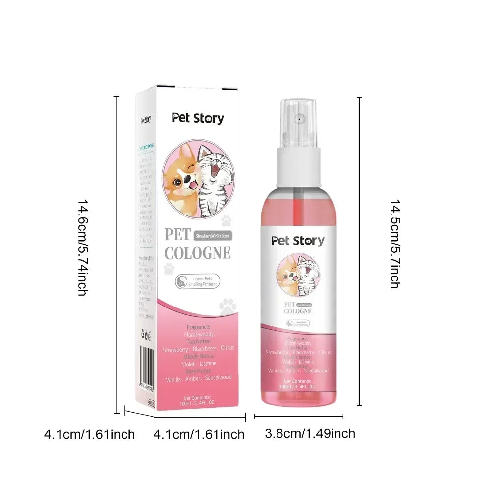 Premium Grooming Spray Perfume For Dogs - Dog Cologne Spray Long Lasting