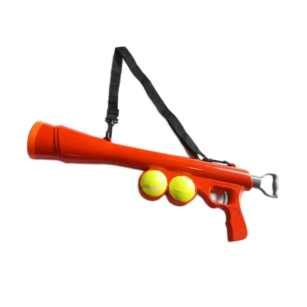 Pet Dog Tennis Training  Shooting Gun Supplies Launcher Outdoor