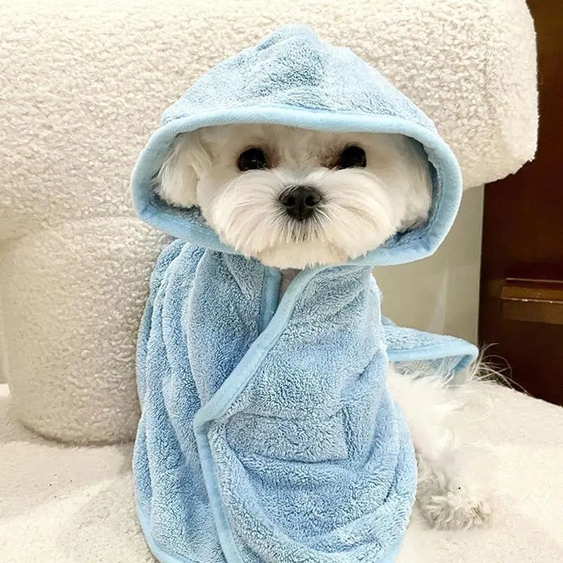 Bathrobes With Cap Soft Drying Bath For Cat Puppy .