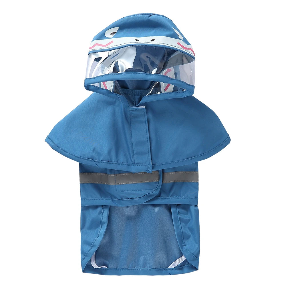 Fashionable Reflective Cute Animal Waterproof Jacket for Dog