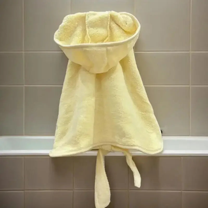 Bathrobes With Cap Soft Drying Bath For Cat Puppy .