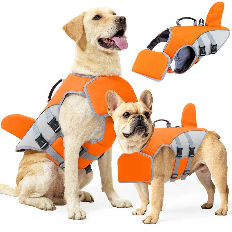 Pet Swimming Life Jacket Safety Vest for Dog Adjustable