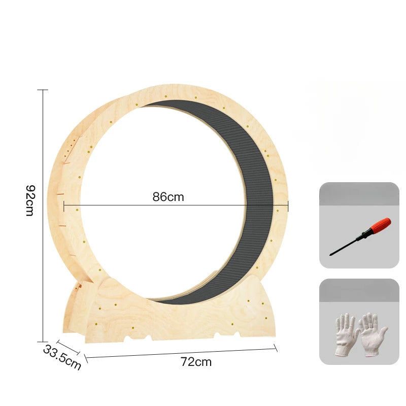 Roller Pet Treadmill Anti-pinch Solid Wood Multi-layer Board Silent