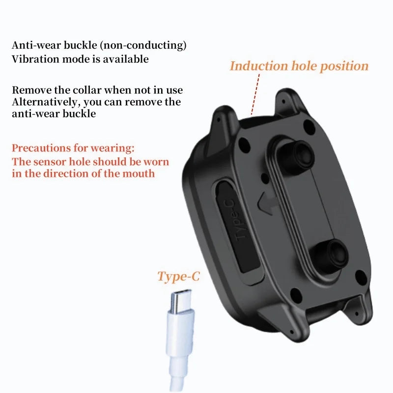 Waterproof Rechargeable Anti-Bark Collar For Dog Stop Barking