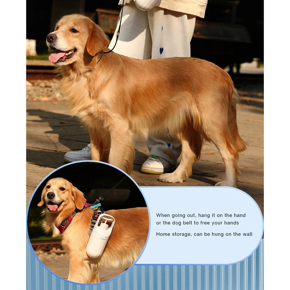 4 Rolls Portable No Touch Poop Scooper Puppy Waste Pick-Up Cleaner Claw Poop Scooper
