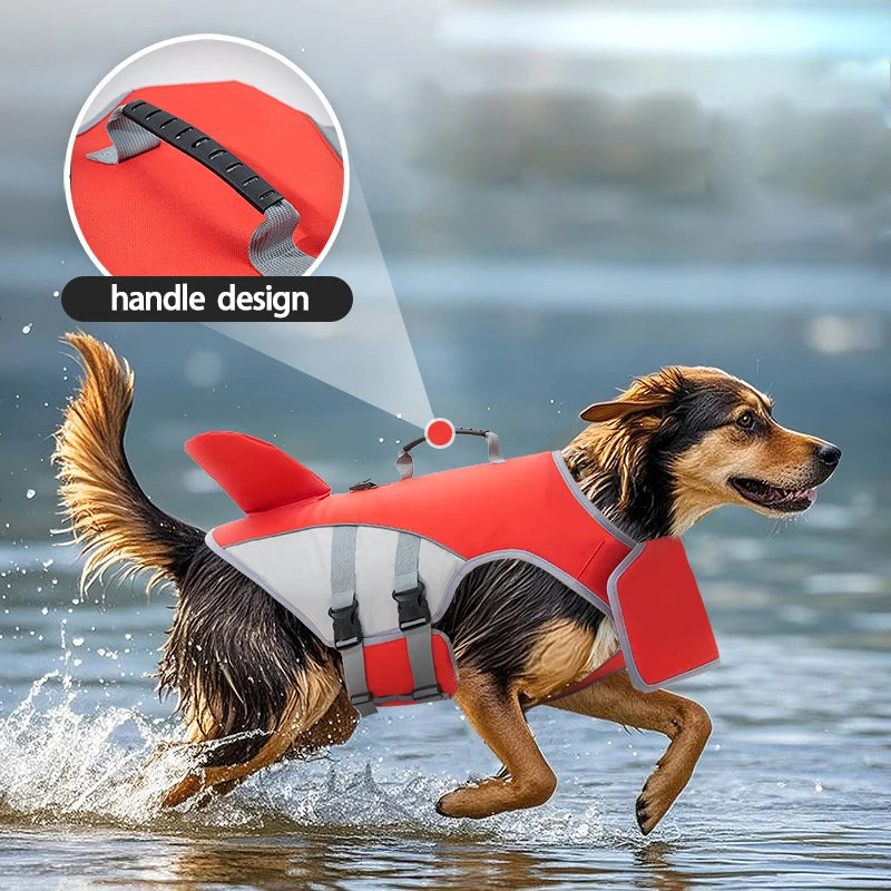 Pet Swimming Life Jacket Safety Vest for Dog Adjustable