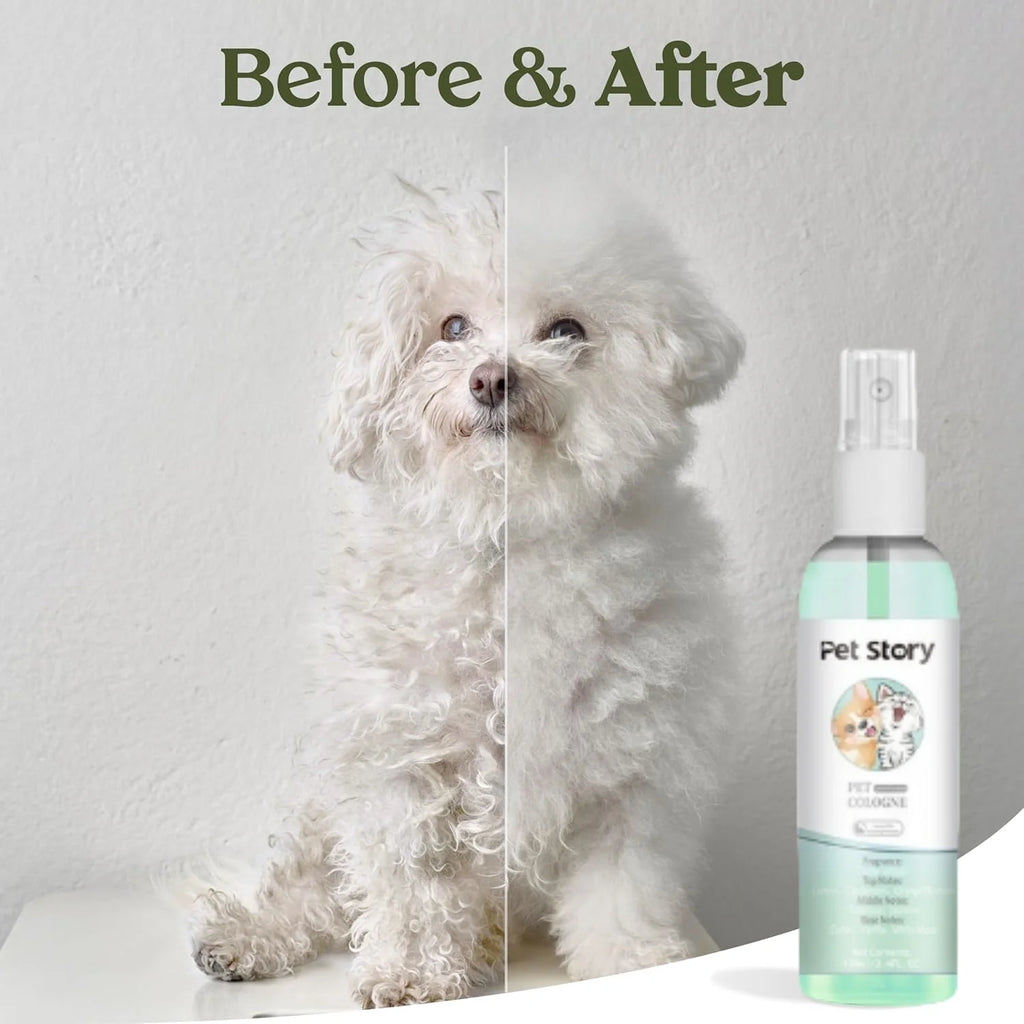 Premium Grooming Spray Perfume For Dogs - Dog Cologne Spray Long Lasting