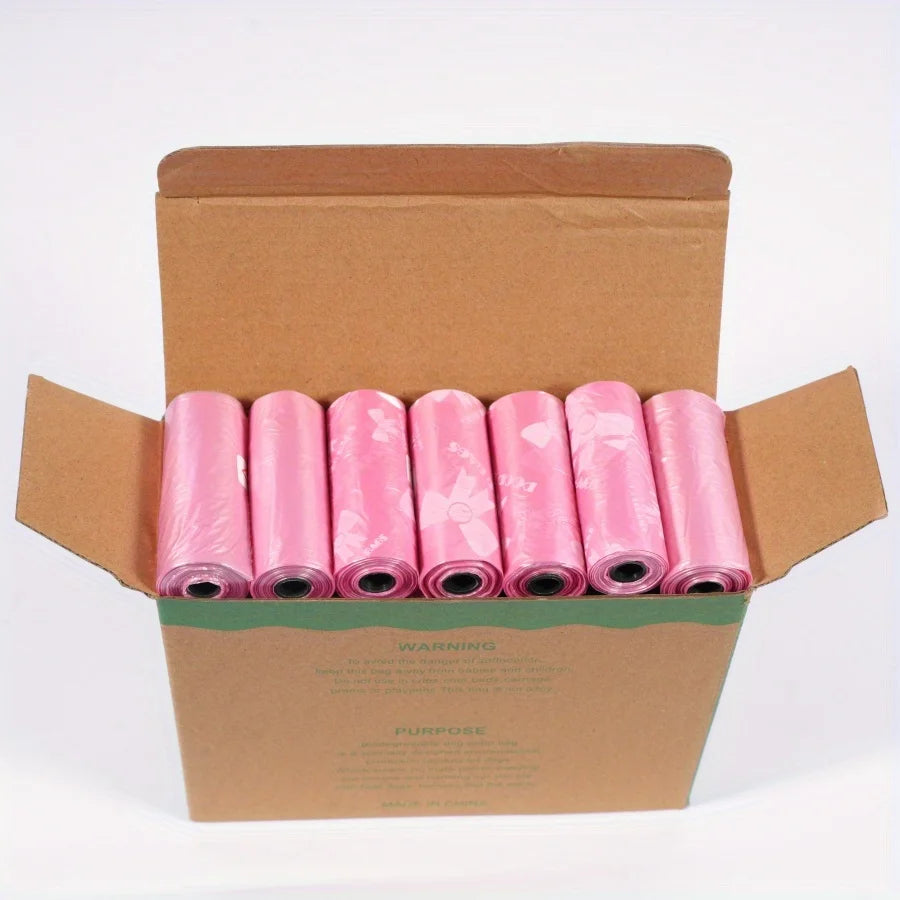 120 Count Extra Thick Leakproof Poop Bags for dogs