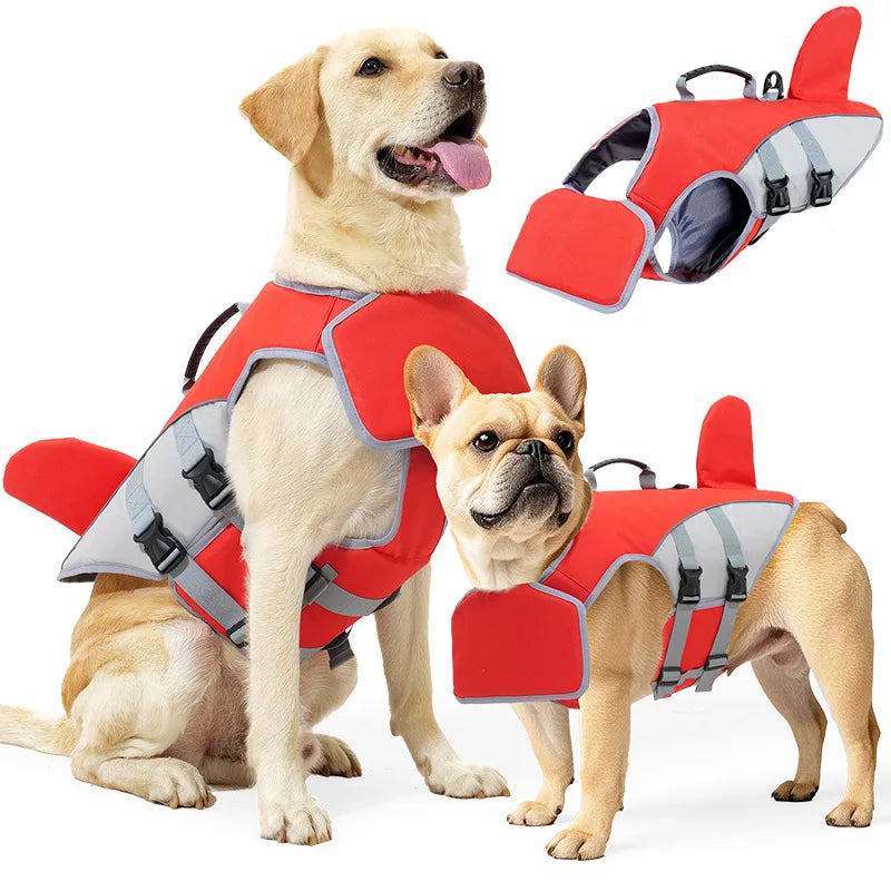 Pet Swimming Life Jacket Safety Vest for Dog Adjustable