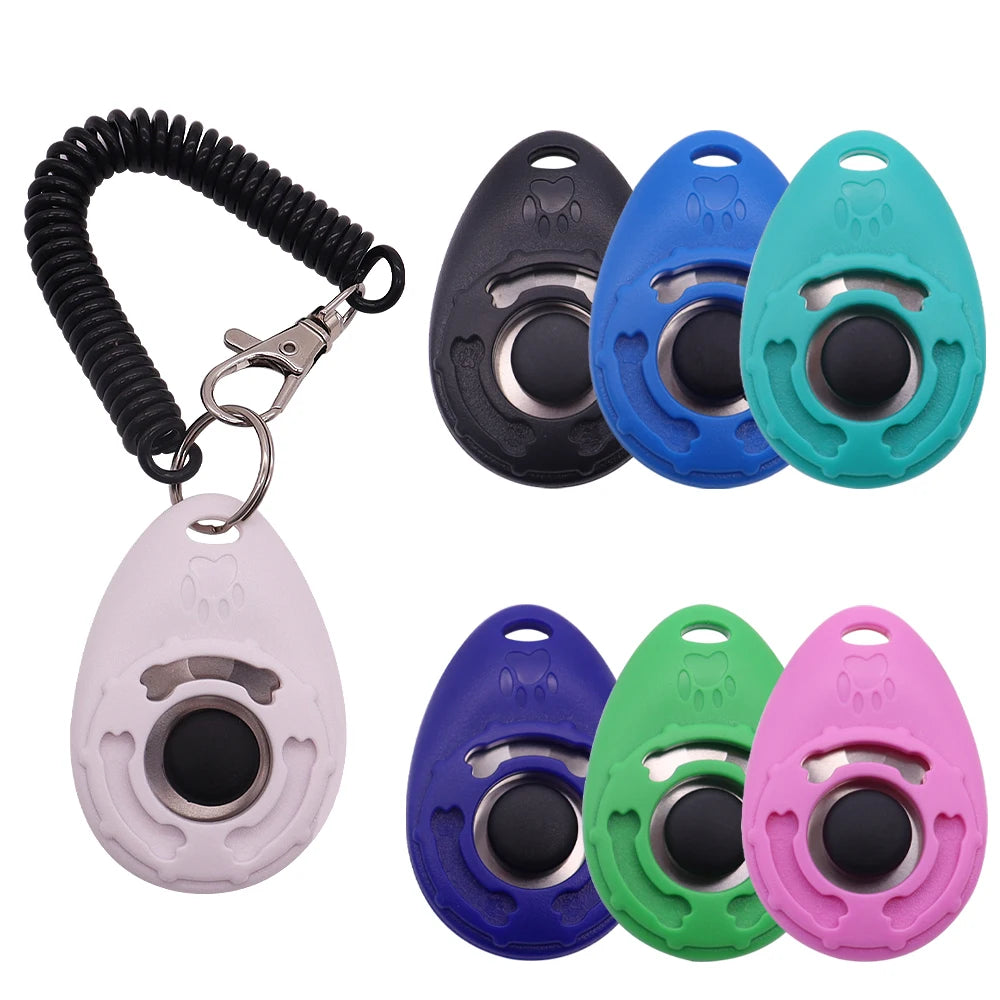 Dog Training Clicker with Single, Distinct Sound - Quick & Effective Pet Training Tool