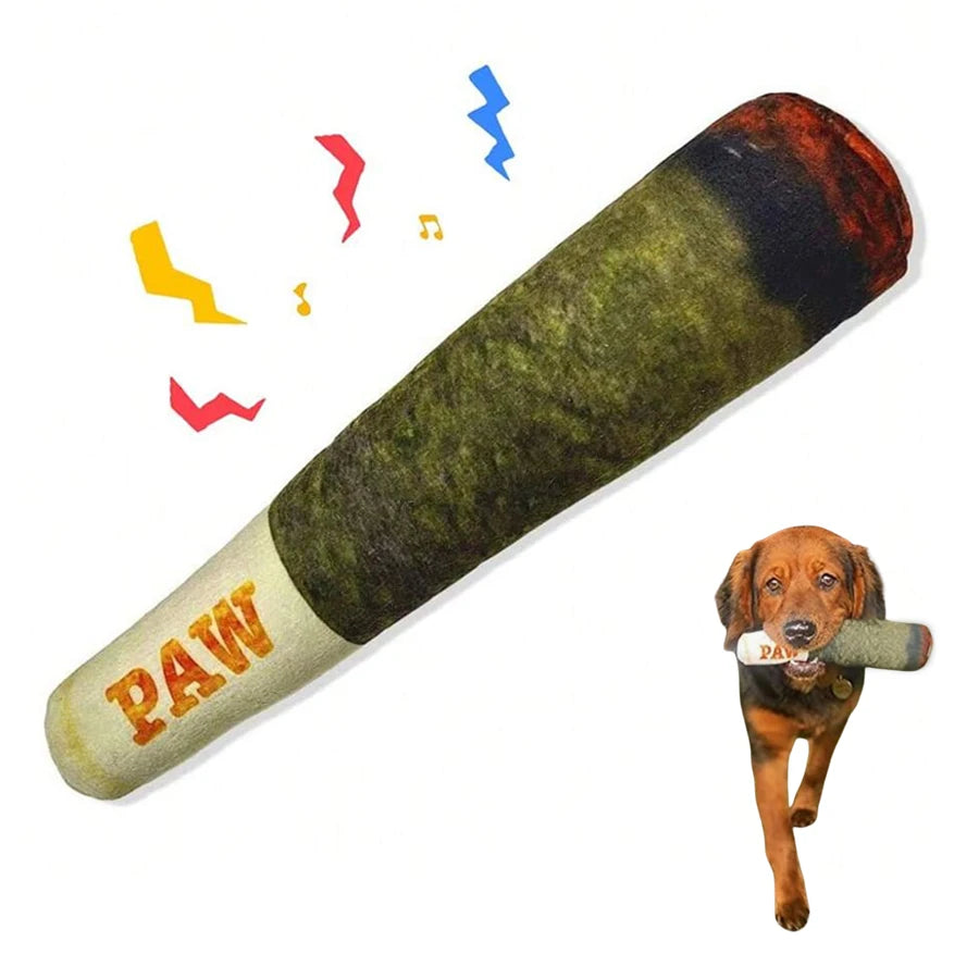 Funny Interactive Dog Toys - Plush Squeaky Toys Grinding Teeth Creative Chew Toy