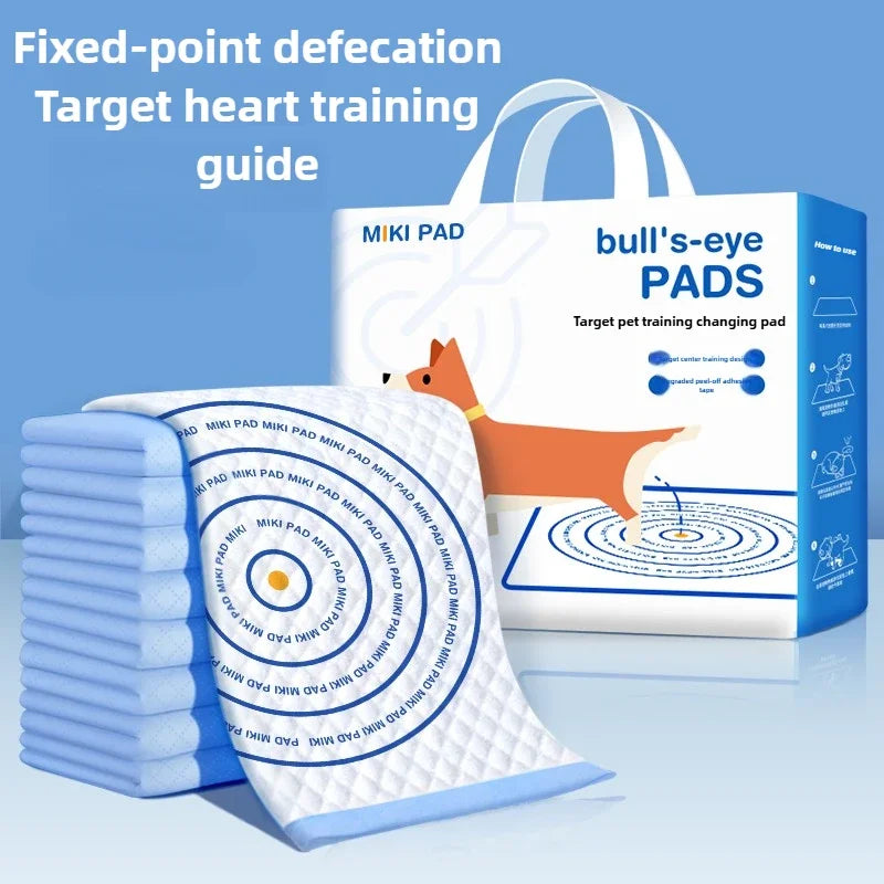 Disposable Dogs Pee Pads Bullseye Induces Urine Pad Guides Dog To Go To The Toilet