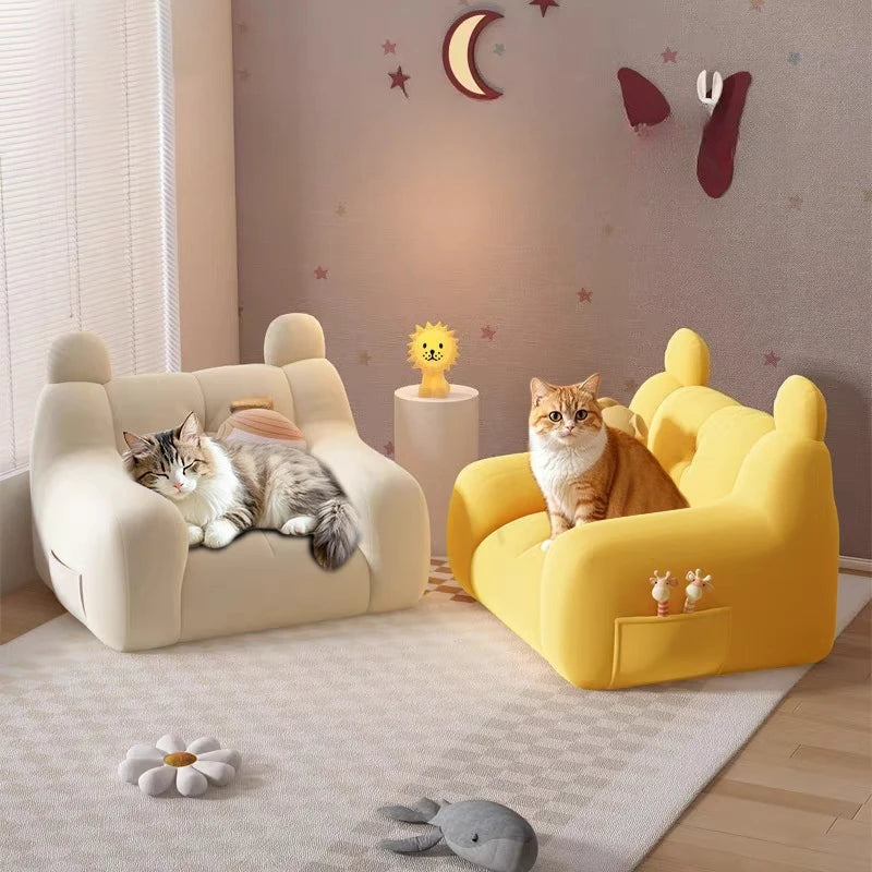 Pet Sofa Bed Side Storage Cat Sleeping Mat Dog Resting House