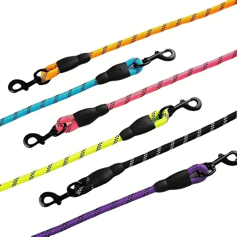 Reflective Dog Leash With Comfortable Padded Handle -