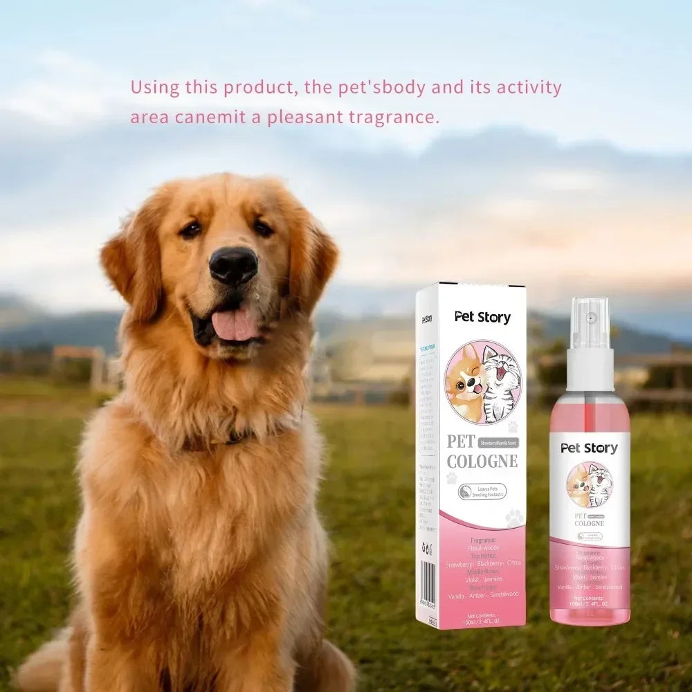 Premium Grooming Spray Perfume For Dogs - Dog Cologne Spray Long Lasting