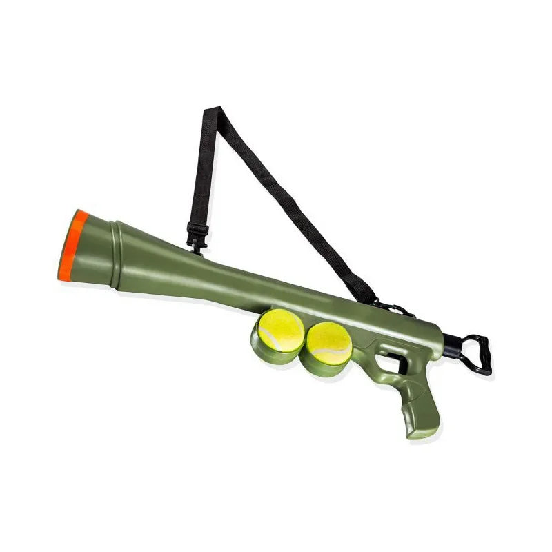 Pet Dog Tennis Training  Shooting Gun Supplies Launcher Outdoor